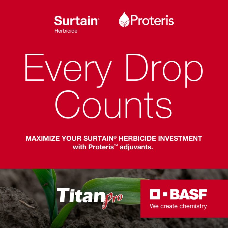 Surtain & Proteris. Every Drop Counts.